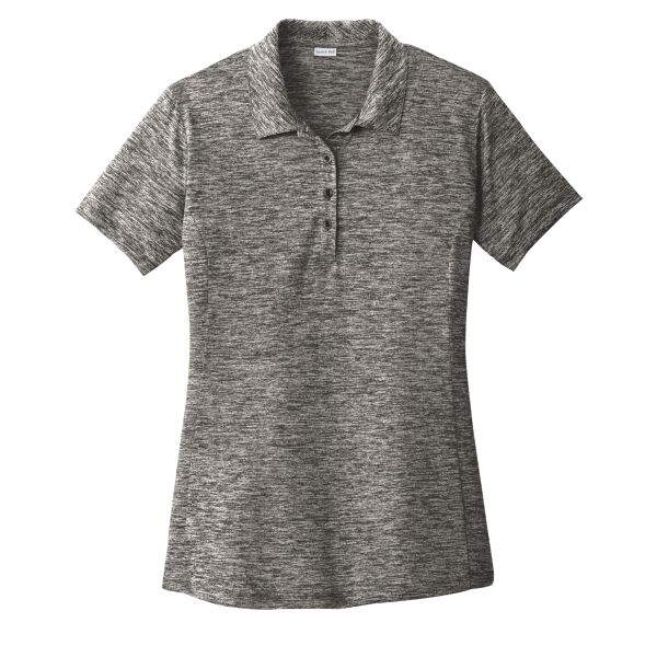 Ladies PosiCharge ® Electric Heather Polo Thumbnail