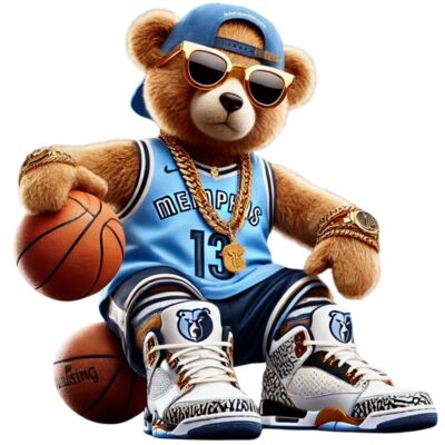 basketball gangsta teddy bear 3 Thumbnail