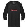 Unisex 3/4 Sleeve Baseball Tee Thumbnail