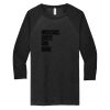 Unisex 3/4 Sleeve Baseball Tee Thumbnail
