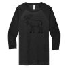 Unisex 3/4 Sleeve Baseball Tee Thumbnail