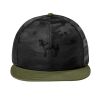 Camo Flat Bill Snapback Cap Thumbnail