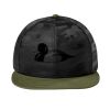 Camo Flat Bill Snapback Cap Thumbnail