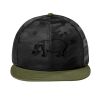 Camo Flat Bill Snapback Cap Thumbnail