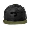 Camo Flat Bill Snapback Cap Thumbnail