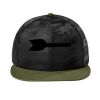 Camo Flat Bill Snapback Cap Thumbnail