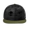 Camo Flat Bill Snapback Cap Thumbnail