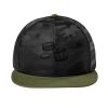 Camo Flat Bill Snapback Cap Thumbnail