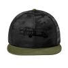 Camo Flat Bill Snapback Cap Thumbnail