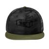 Camo Flat Bill Snapback Cap Thumbnail