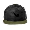 Camo Flat Bill Snapback Cap Thumbnail