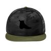Camo Flat Bill Snapback Cap Thumbnail