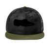 Camo Flat Bill Snapback Cap Thumbnail