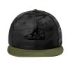 Camo Flat Bill Snapback Cap Thumbnail