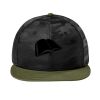 Camo Flat Bill Snapback Cap Thumbnail