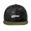 Camo Flat Bill Snapback Cap Thumbnail