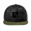 Camo Flat Bill Snapback Cap Thumbnail