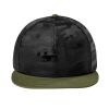 Camo Flat Bill Snapback Cap Thumbnail