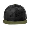 Camo Flat Bill Snapback Cap Thumbnail