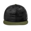 Camo Flat Bill Snapback Cap Thumbnail
