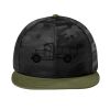 Camo Flat Bill Snapback Cap Thumbnail