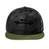 Camo Flat Bill Snapback Cap Thumbnail