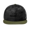 Camo Flat Bill Snapback Cap Thumbnail