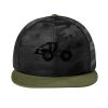 Camo Flat Bill Snapback Cap Thumbnail