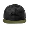Camo Flat Bill Snapback Cap Thumbnail
