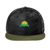 Camo Flat Bill Snapback Cap Thumbnail