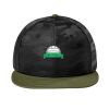 Camo Flat Bill Snapback Cap Thumbnail