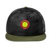 Camo Flat Bill Snapback Cap Thumbnail