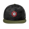 Camo Flat Bill Snapback Cap Thumbnail