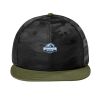 Camo Flat Bill Snapback Cap Thumbnail