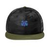Camo Flat Bill Snapback Cap Thumbnail