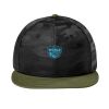 Camo Flat Bill Snapback Cap Thumbnail