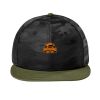 Camo Flat Bill Snapback Cap Thumbnail