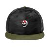 Camo Flat Bill Snapback Cap Thumbnail