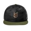 Camo Flat Bill Snapback Cap Thumbnail