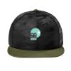 Camo Flat Bill Snapback Cap Thumbnail
