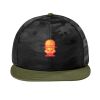 Camo Flat Bill Snapback Cap Thumbnail