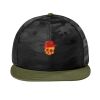 Camo Flat Bill Snapback Cap Thumbnail