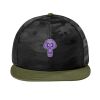 Camo Flat Bill Snapback Cap Thumbnail
