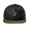 Camo Flat Bill Snapback Cap Thumbnail