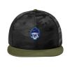 Camo Flat Bill Snapback Cap Thumbnail