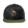 Camo Flat Bill Snapback Cap Thumbnail
