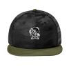 Camo Flat Bill Snapback Cap Thumbnail