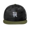 Camo Flat Bill Snapback Cap Thumbnail