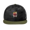 Camo Flat Bill Snapback Cap Thumbnail