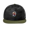 Camo Flat Bill Snapback Cap Thumbnail